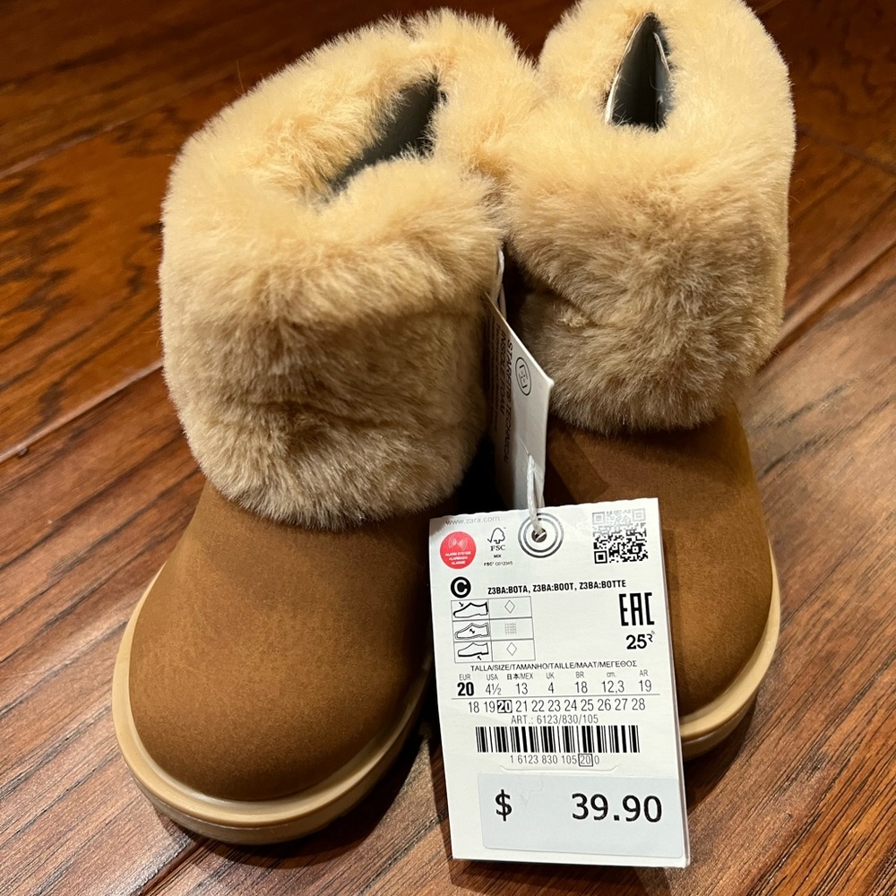 Brand new boots from zara